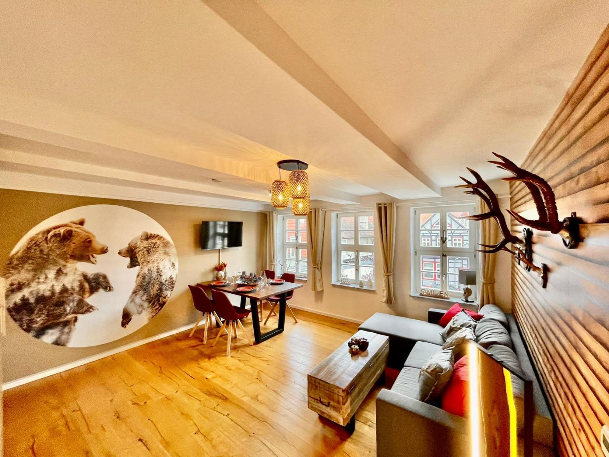 Homelikestay: Ferienwohnungen - Wernigerode - Wlan - Bestlage - Liebevolle Einrichtung Dış mekan fotoğraf